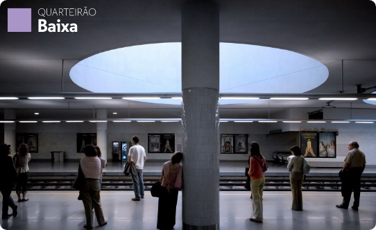 Estações de metro desenhadas por Souto Moura